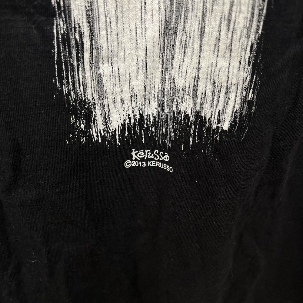 Vintage Kerusso Lion Cross Raglan Shirt Mens 3XL XXXL Long Sleeve Fear Not EUC - Picture 3 of 9